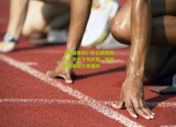 【中国体彩】中乙联赛初定十月中下旬开赛，赛程压缩或实行单循环